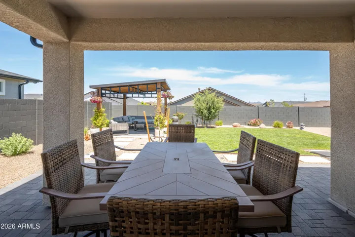 Two covered areas perfect for enjoying Prescott weather!