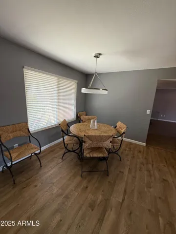 Living Room area with a dining table