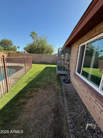 Backyard - Plenty of space to run around!