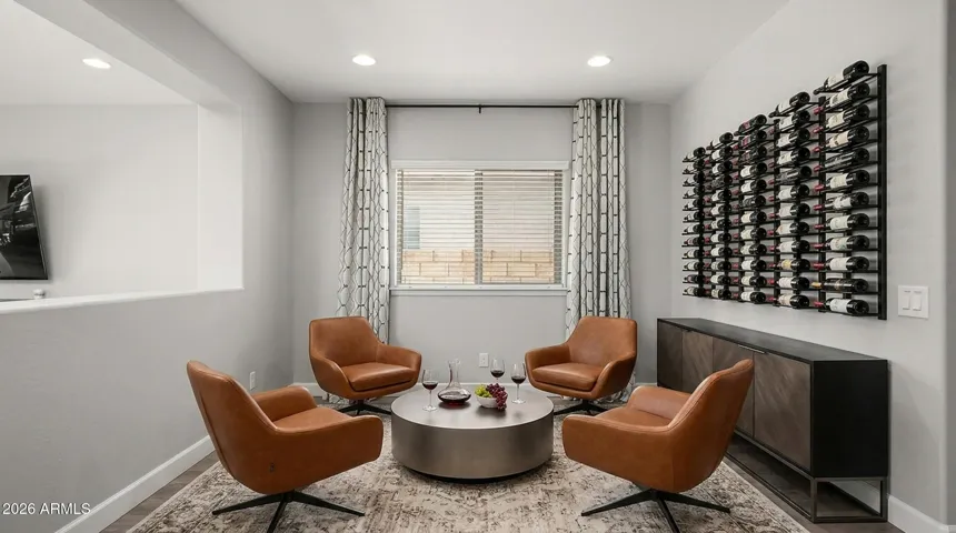 Main level flex space 1 virtually staged.