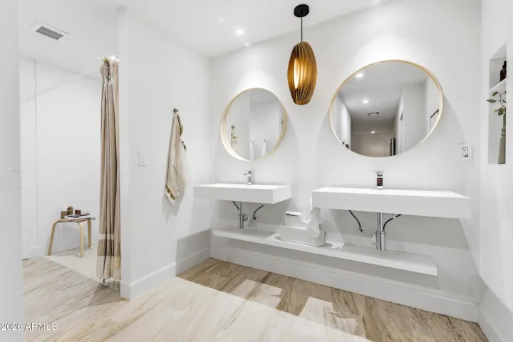 Newly Remodeled Primary Bathroom