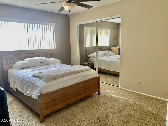 Four spacious bedrooms in this classic North Central Phoenix home with sprawling yard