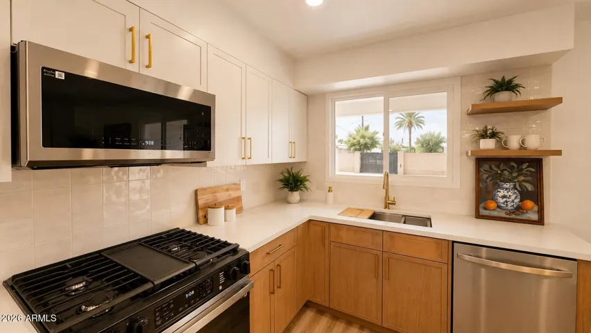 Stainless steel appliances