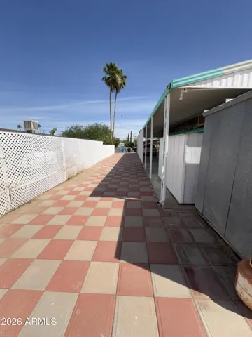 Extended paver driveway