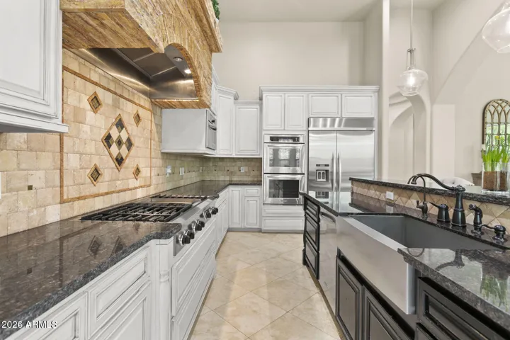 GAS RANGE, LARGE HOOD, RARE AT THIS PRICE POINT