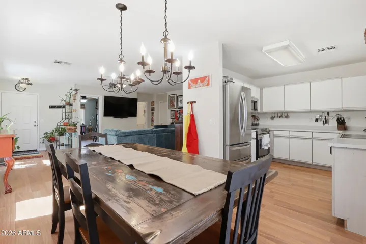 Open concept living & dining!