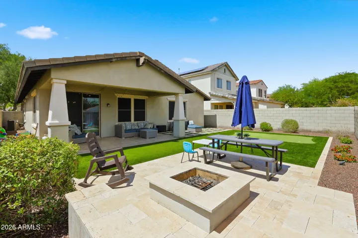 Firepit social area!