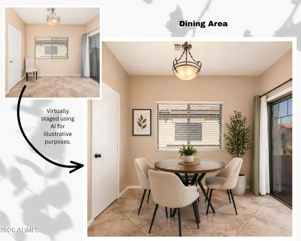 Virtually staged using
Ai for illustrative purposes.