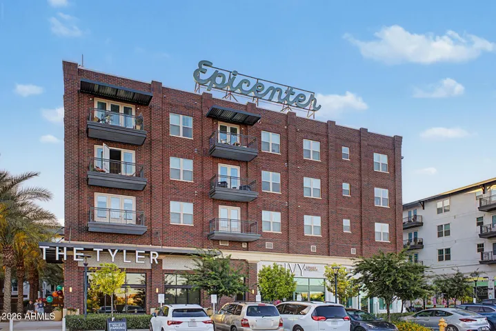 Epicenter featuring many restaurants with in Agritopia Neighborhood.