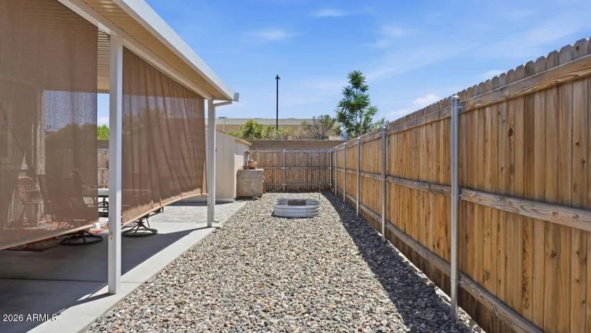 Side backyard