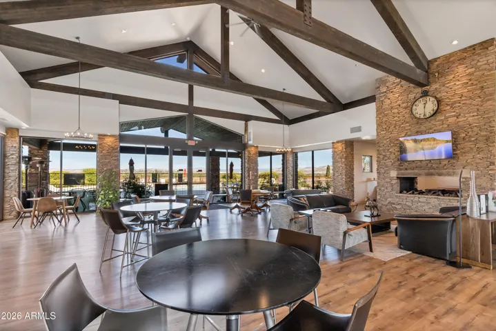 Interior clubhouse