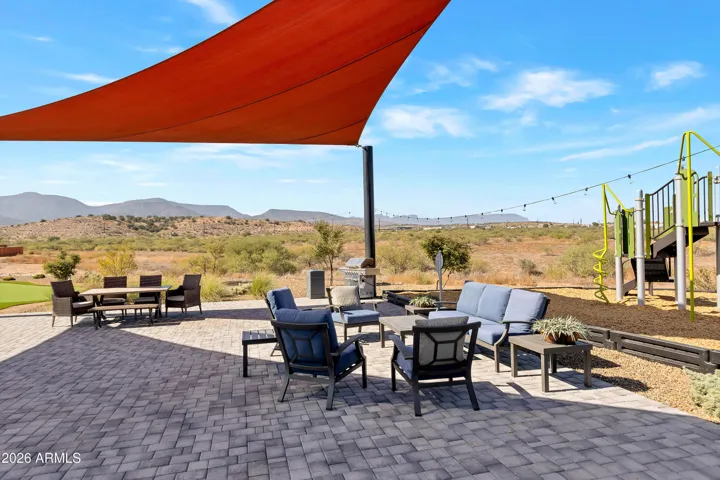 BBQ, sitting area