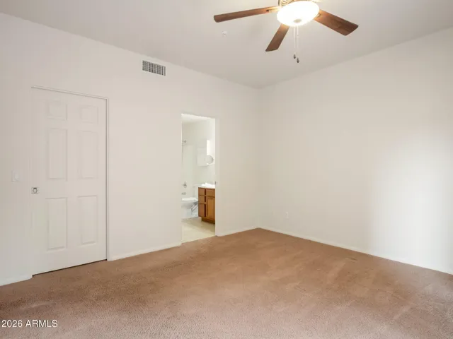 Primary with adjoining bath