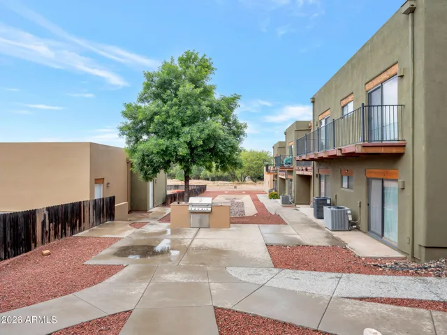 Walkway to Garage
