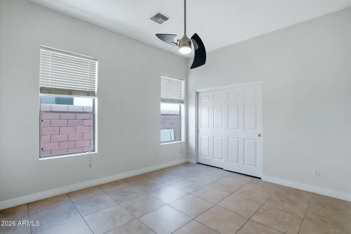 Split Floor plan to Bedroom 2 and Bedroom three