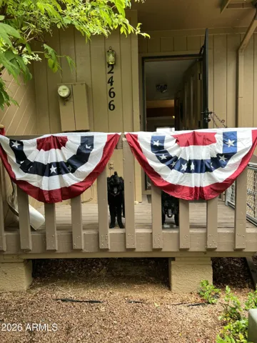 Porch Puppies 4th of July Whispering Pines Way