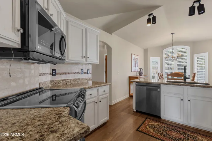 Kitchen and Eating Area