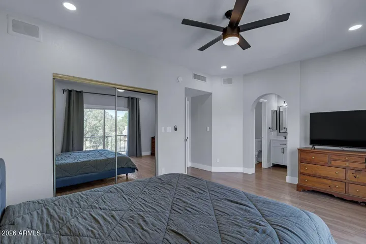 Large walk-in closet