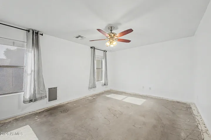 Do you want hard flooring or plush carpet? Maybe painted flooring...blank canvas ready for you