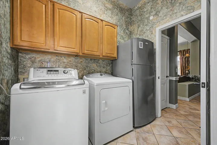 Laundry Room with bonus Refrigerator