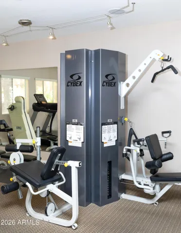 "Commercial-grade Cybex strength machines — the kind you'd expect at a full-service gym, right on your doorstep."