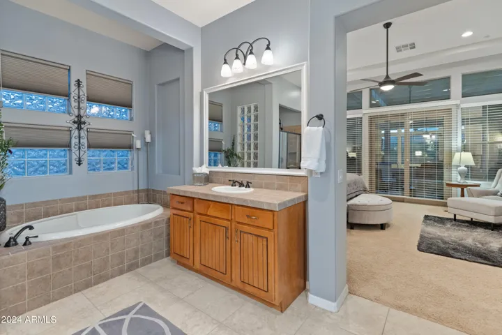 View into Master Bedroom