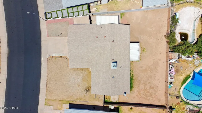 Larger lot with tons of potential.