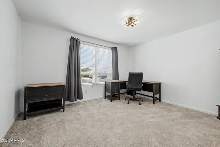Large front bedroom with large closet