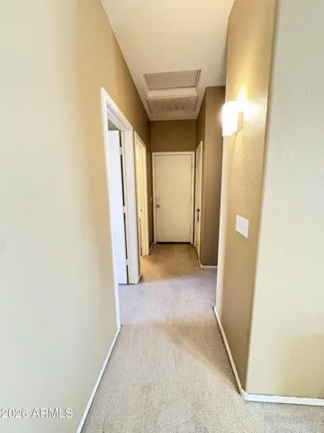 Hallway Bathroom 2, bedroom 1 &2
