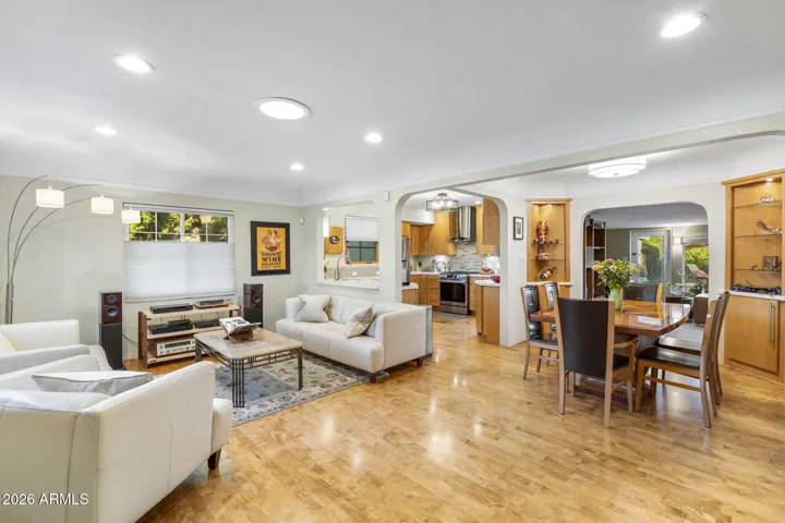 Open Floorplan with beautiful natural light