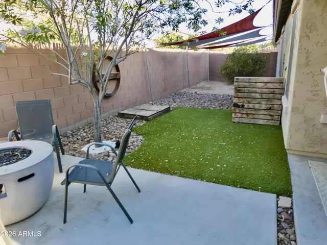 back yard