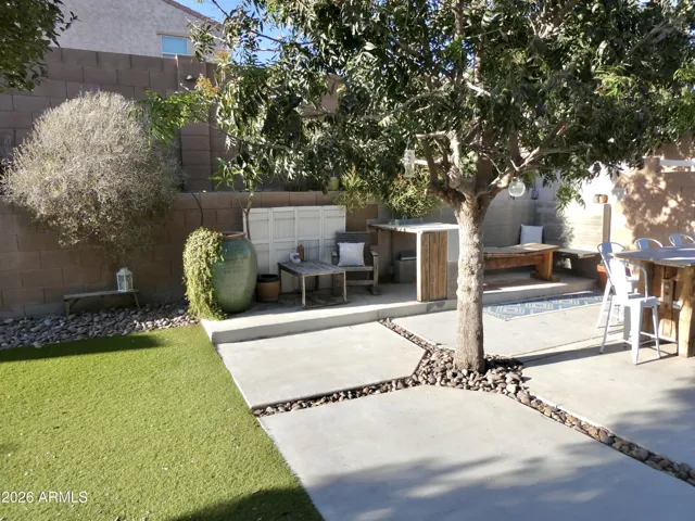 back yard
