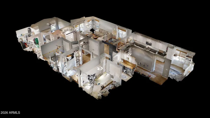 3D doll house view