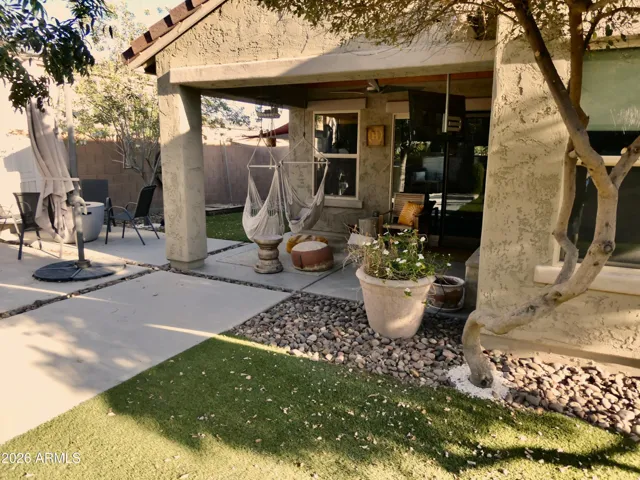backyard covered patio