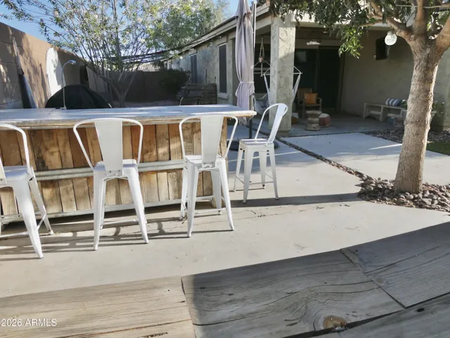 back yard
