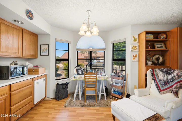 The 3rd bedroom is a large casita with kitchenette, full bath and walk-in closet