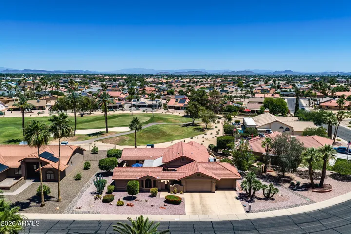 Aeriel View of home
