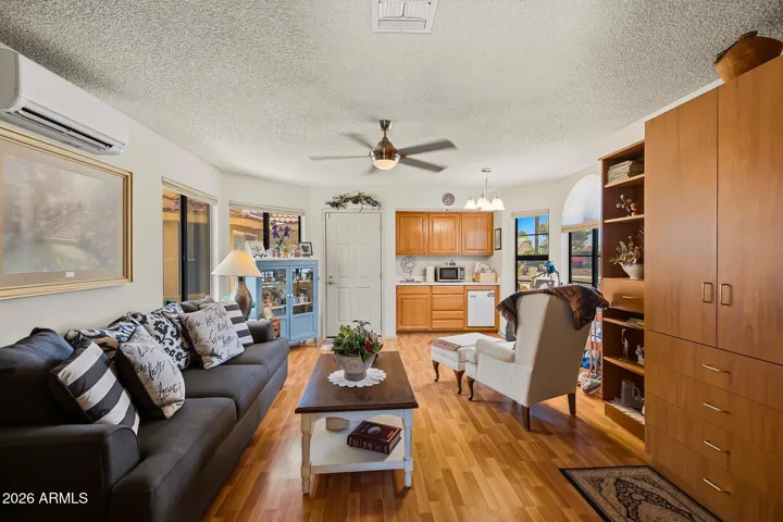 Versatile Casita with sofa bed for guests to experience ultimate privady