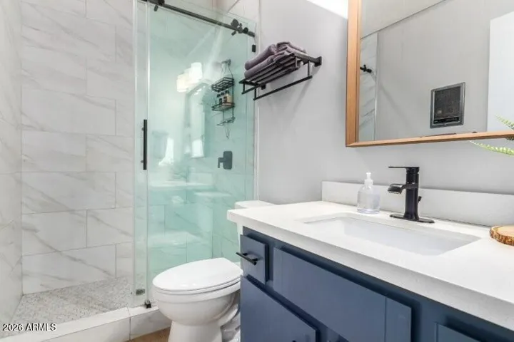 Downstairs bath.