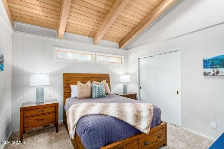 Downstairs bedroom.