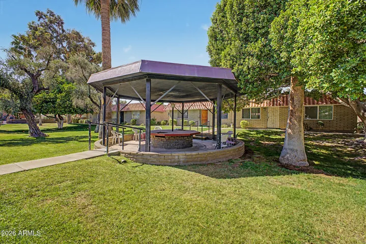 Gazebo and Green Space