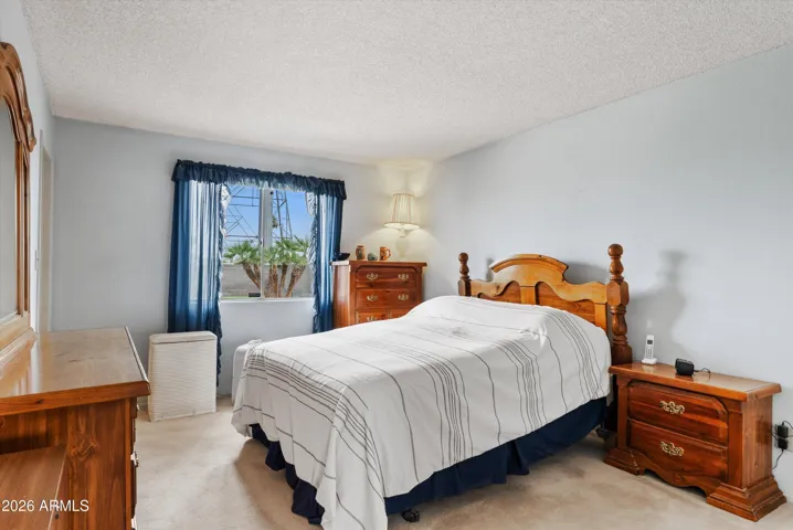 Primary bedroom with 3/4 bathroom
