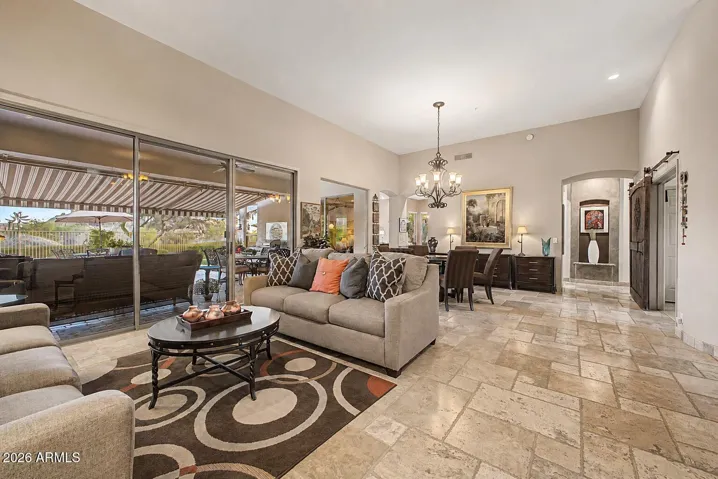 Open concept dining and great room