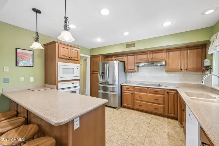 The kitchen
