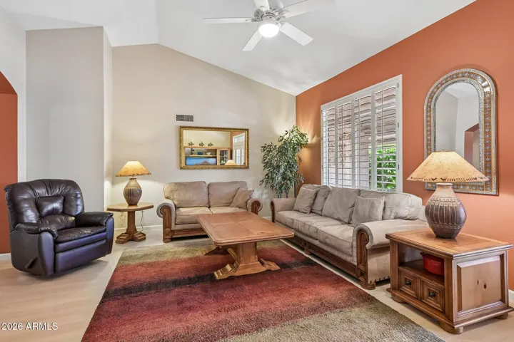 The living room