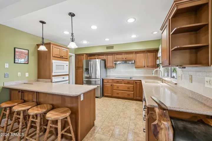The kitchen