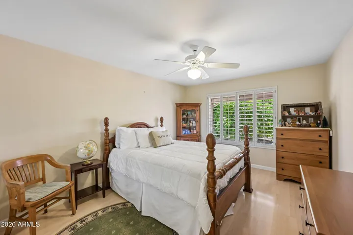 The guest bedroom