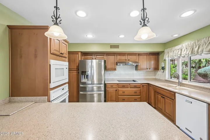 The kitchen