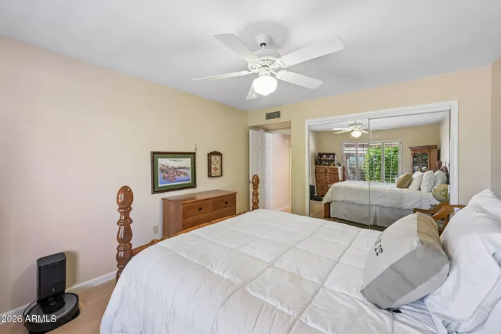 The guest bedroom