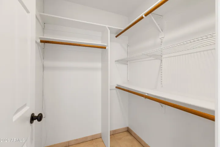 Primary Walk In Closet